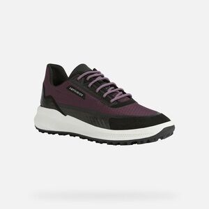 Purple and Black Sneakers